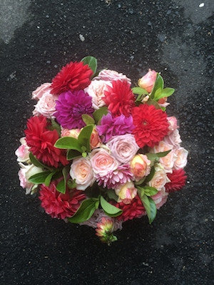 Layered Posy Bright and Textured Posy