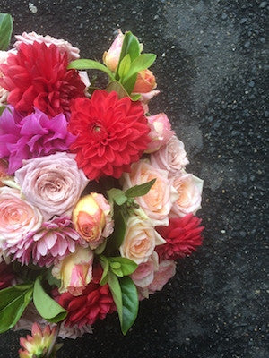 Layered Posy Bright and Textured Posy