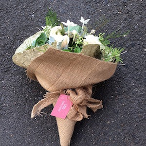 Lotus leaf wrapped beautiful Posy