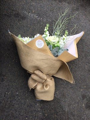 Textured Pastel Flower Bouquet