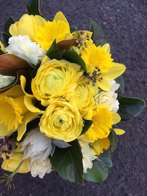 Citrus Flower Posy Box