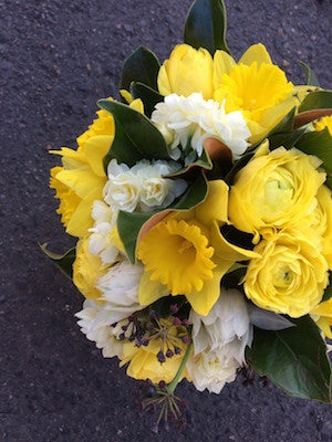 Citrus Flower Posy Box