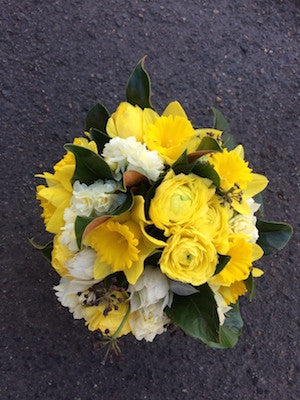 Citrus Flower Posy Box