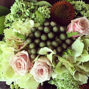 Pretty textured flower posy