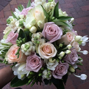 Pretty textured flower posy