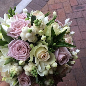 Pretty textured flower posy