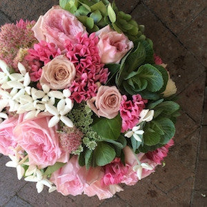 Pretty textured flower posy